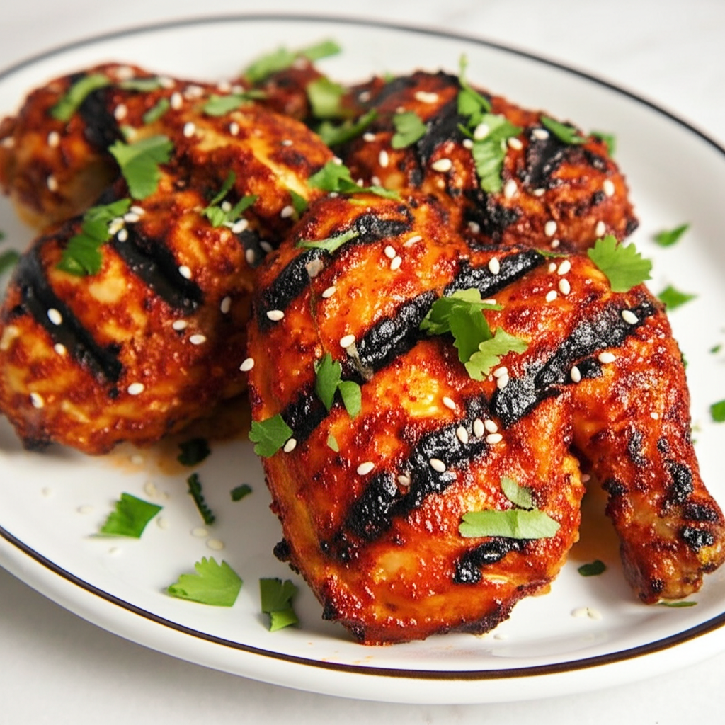 Harissa Grilled Chicken